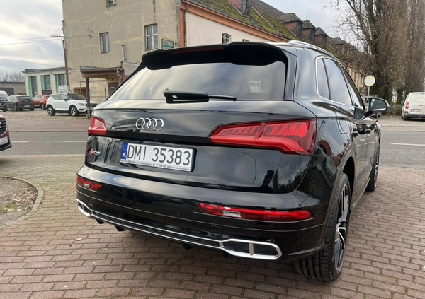 Audi SQ5 cena 159500 przebieg: 47000, rok produkcji 2017 z Kalisz Pomorski małe 562